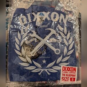 DIXXON Blueprint Party Shirt Women's Small Bnib
